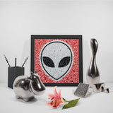 Crystal Rhinestone Full Diamond Painting-alien - Hibah-Diamond?painting art studio