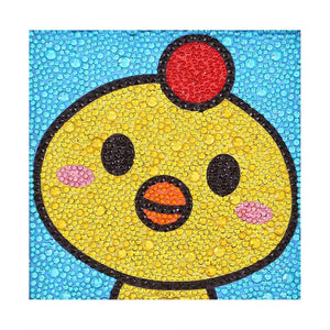 Crystal Rhinestone Full Diamond Painting - Cartoon chicken - Hibah-Diamond?painting art studio