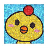 Crystal Rhinestone Full Diamond Painting - Cartoon chicken - Hibah-Diamond?painting art studio