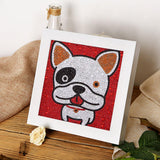 Crystal Rhinestone Full Diamond Painting - Cartoon dog - Hibah-Diamond?painting art studio