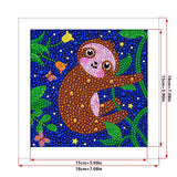 Crystal Rhinestone Full Diamond Painting - Cartoon Koala - Hibah-Diamond?painting art studio