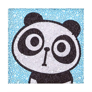 Crystal Rhinestone Full Diamond Painting - Cartoon panda - Hibah-Diamond?painting art studio