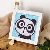 Crystal Rhinestone Full Diamond Painting - Cartoon panda - Hibah-Diamond?painting art studio