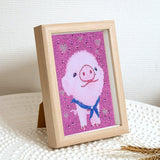 Crystal Rhinestone Full Diamond Painting - Cartoon pig - Hibah-Diamond?painting art studio
