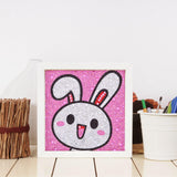 Crystal Rhinestone Full Diamond Painting - Cartoon rabbit - Hibah-Diamond?painting art studio