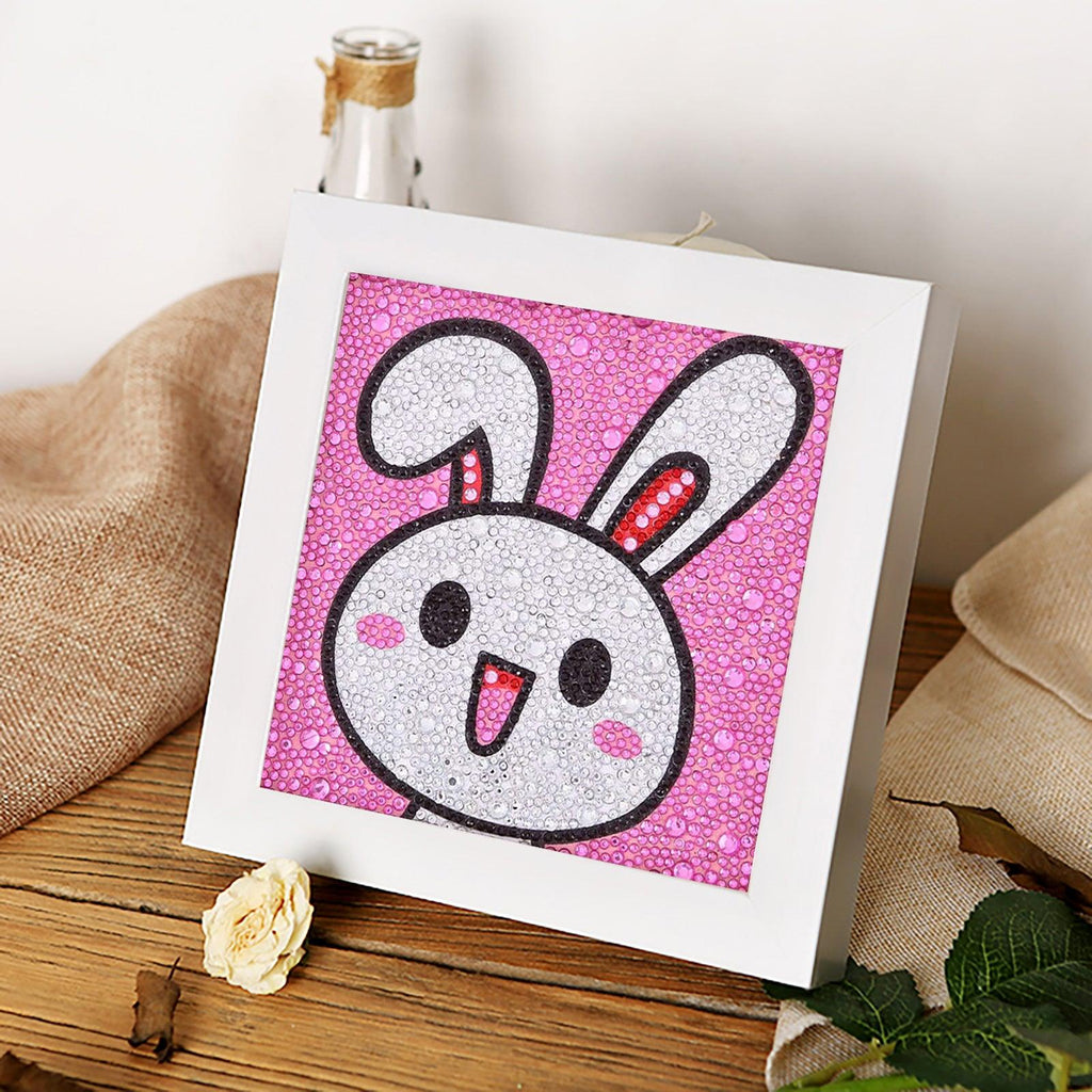 Crystal Rhinestone Full Diamond Painting - Cartoon rabbit - Hibah-Diamond?painting art studio