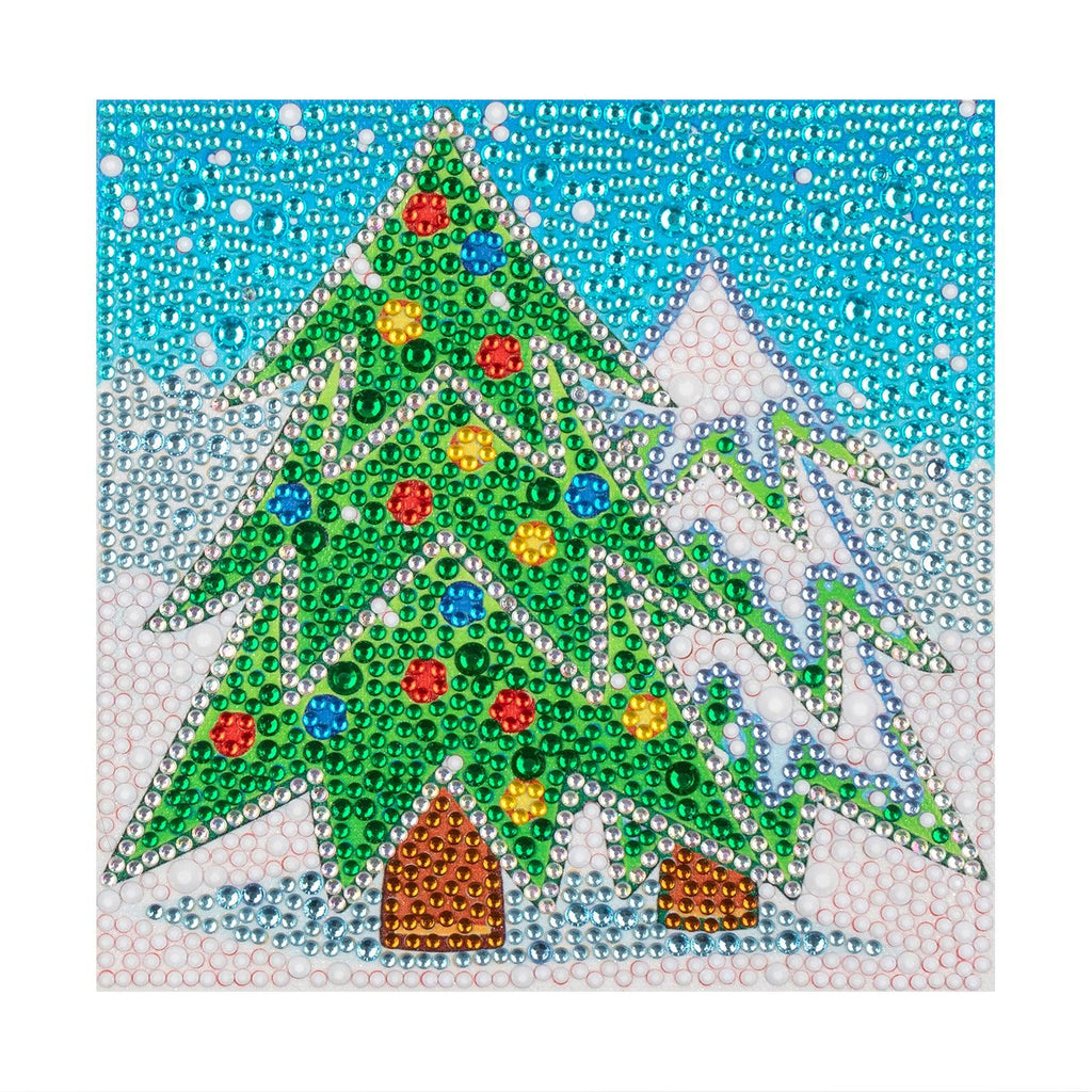 Crystal Rhinestone Full Diamond Painting-Christmas tree - Hibah-Diamond?painting art studio