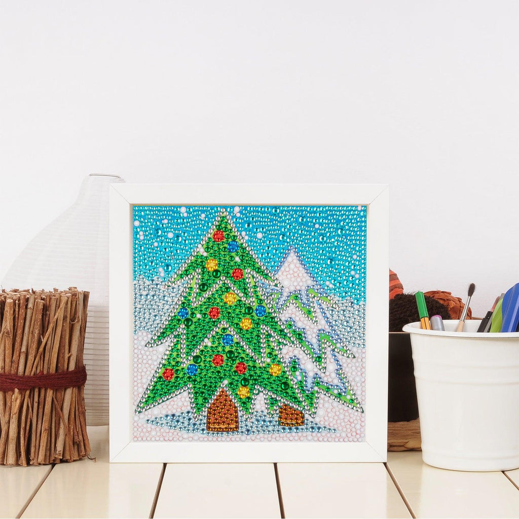 Crystal Rhinestone Full Diamond Painting-Christmas tree - Hibah-Diamond?painting art studio