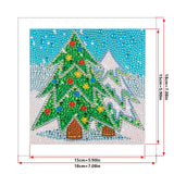 Crystal Rhinestone Full Diamond Painting-Christmas tree - Hibah-Diamond?painting art studio