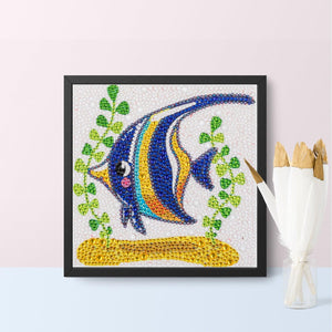 Crystal Rhinestone Full Diamond Painting-Clownfish - Hibah-Diamond?painting art studio