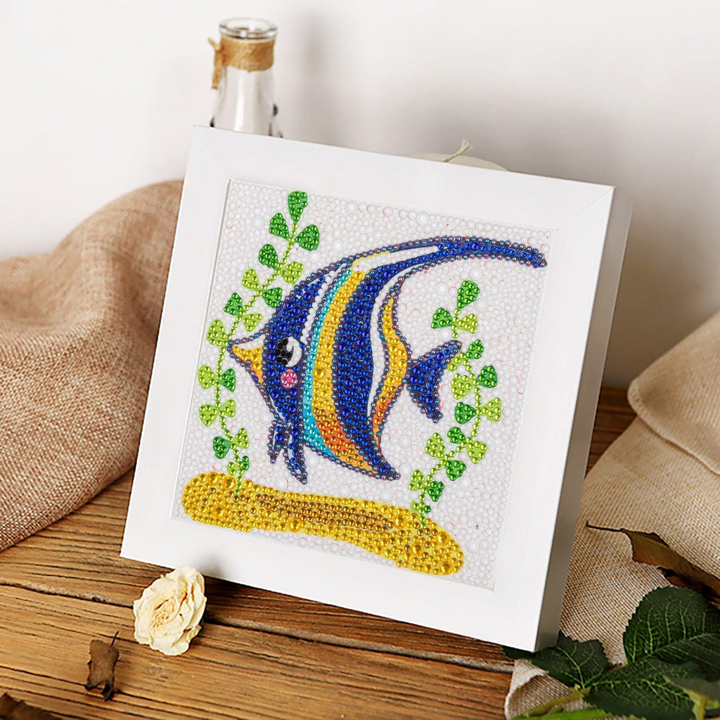 Crystal Rhinestone Full Diamond Painting-Clownfish - Hibah-Diamond?painting art studio