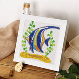 Crystal Rhinestone Full Diamond Painting-Clownfish - Hibah-Diamond?painting art studio