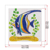 Crystal Rhinestone Full Diamond Painting-Clownfish - Hibah-Diamond?painting art studio