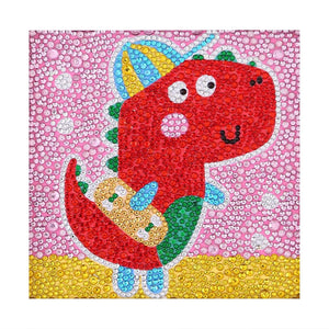 Crystal Rhinestone Full Diamond Painting - Cute dinosaur - Hibah-Diamond?painting art studio