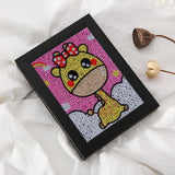 Crystal Rhinestone Full Diamond Painting - Cute giraffe - Hibah-Diamond?painting art studio