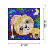Crystal Rhinestone Full Diamond Painting- Cute monkey - Hibah-Diamond?painting art studio