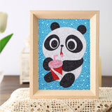 Crystal Rhinestone Full Diamond Painting - Cute panda - Hibah-Diamond?painting art studio