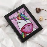 Crystal Rhinestone Full Diamond Painting - Handsome unicorn - Hibah-Diamond?painting art studio