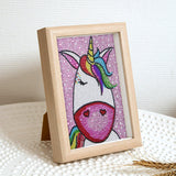 Crystal Rhinestone Full Diamond Painting - Handsome unicorn - Hibah-Diamond?painting art studio