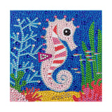 Crystal Rhinestone Full Diamond Painting-Hippocampus