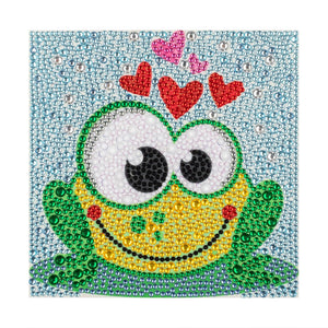 Crystal Rhinestone Full Diamond Painting-Little frog - Hibah-Diamond?painting art studio