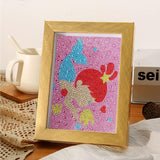 Crystal Rhinestone Full Diamond Painting - Mermaid - Hibah-Diamond?painting art studio