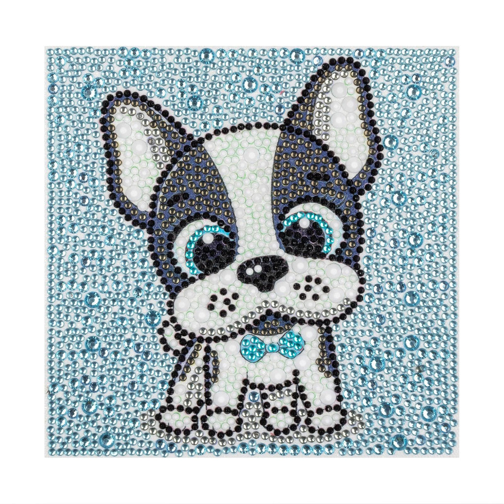 Crystal Rhinestone Full Diamond Painting-puppy - Hibah-Diamond?painting art studio