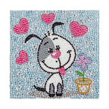 Crystal Rhinestone Full Diamond Painting-puppy