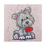 Crystal Rhinestone Full Diamond Painting-puppy