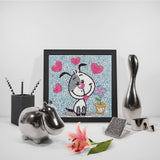 Crystal Rhinestone Full Diamond Painting-puppy - Hibah-Diamond?painting art studio