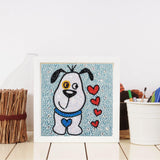 Crystal Rhinestone Full Diamond Painting-puppy - Hibah-Diamond?painting art studio