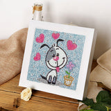 Crystal Rhinestone Full Diamond Painting-puppy - Hibah-Diamond?painting art studio