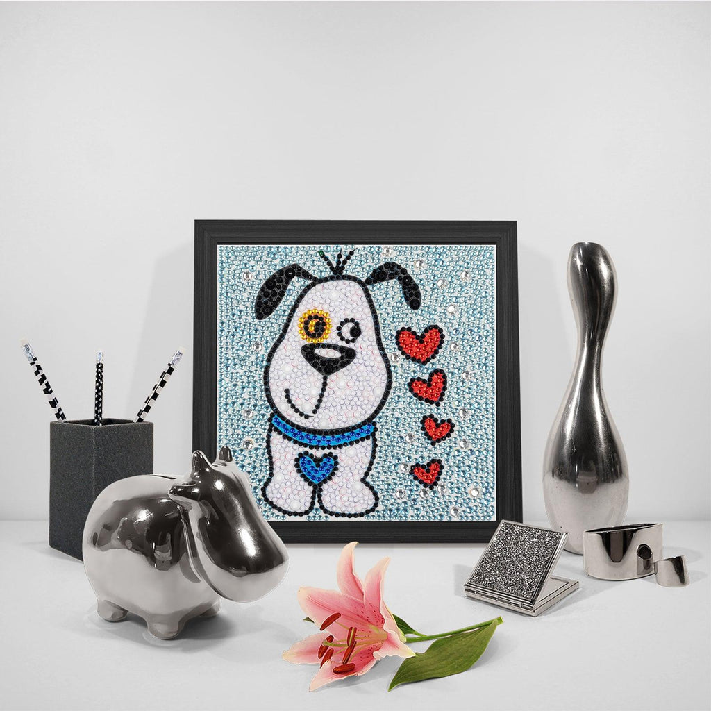 Crystal Rhinestone Full Diamond Painting-puppy - Hibah-Diamond?painting art studio