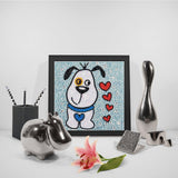Crystal Rhinestone Full Diamond Painting-puppy - Hibah-Diamond?painting art studio