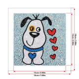 Crystal Rhinestone Full Diamond Painting-puppy - Hibah-Diamond?painting art studio