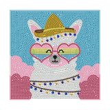 Crystal Rhinestone Full Diamond Painting - Rich cat - Hibah-Diamond?painting art studio