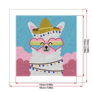 Crystal Rhinestone Full Diamond Painting - Rich cat - Hibah-Diamond?painting art studio