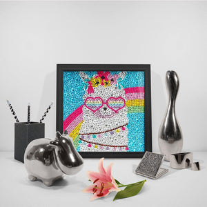 Crystal Rhinestone Full Diamond Painting - Rich cat - Hibah-Diamond?painting art studio