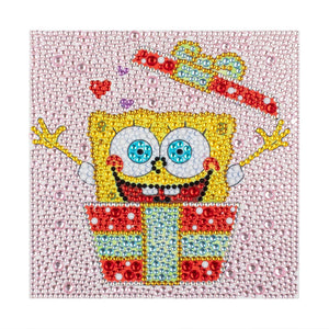 Crystal Rhinestone Full Diamond Painting-SpongeBob - Hibah-Diamond?painting art studio