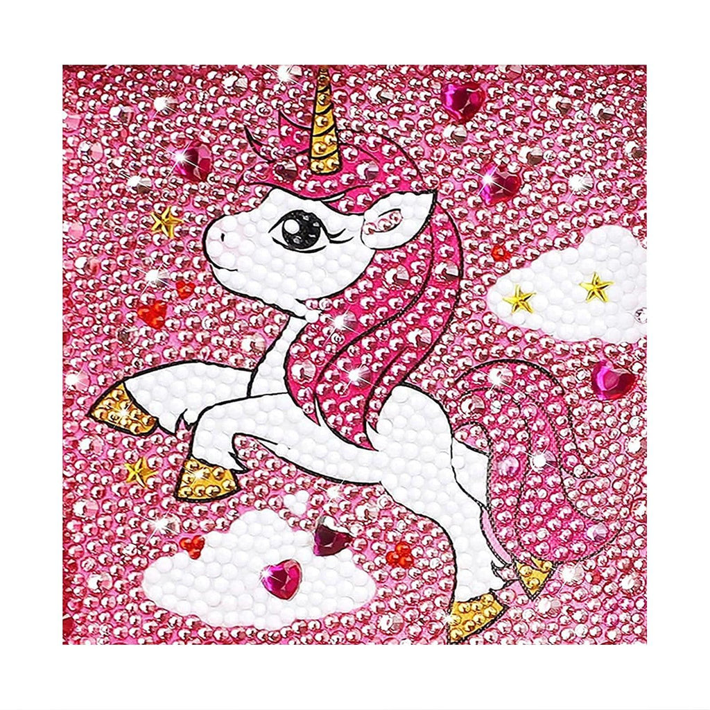 Crystal Rhinestone Full Diamond Painting - unicorn - Hibah-Diamond?painting art studio