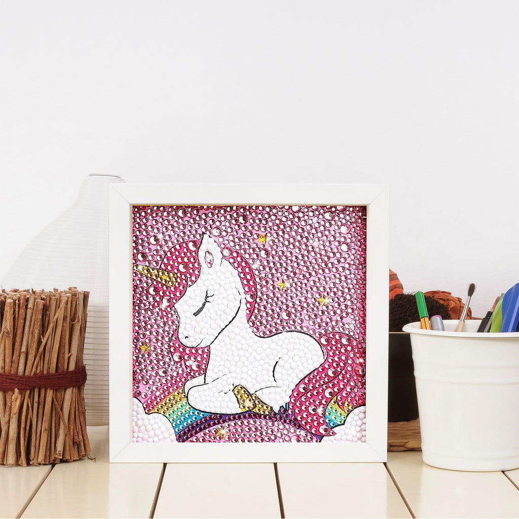 Crystal Rhinestone Full Diamond Painting - Unicorn - Hibah-Diamond?painting art studio