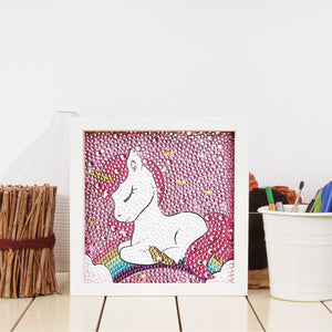 Crystal Rhinestone Full Diamond Painting - Unicorn - Hibah-Diamond?painting art studio