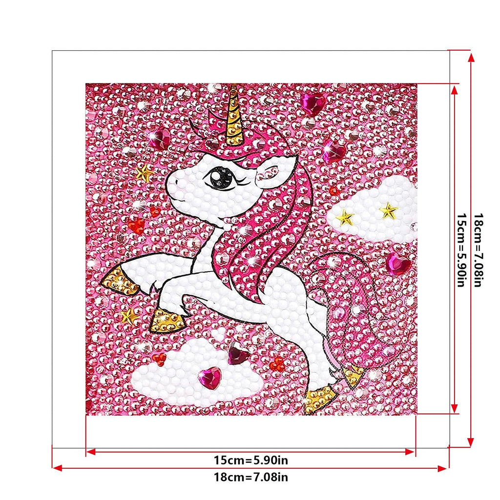 Crystal Rhinestone Full Diamond Painting - unicorn - Hibah-Diamond?painting art studio