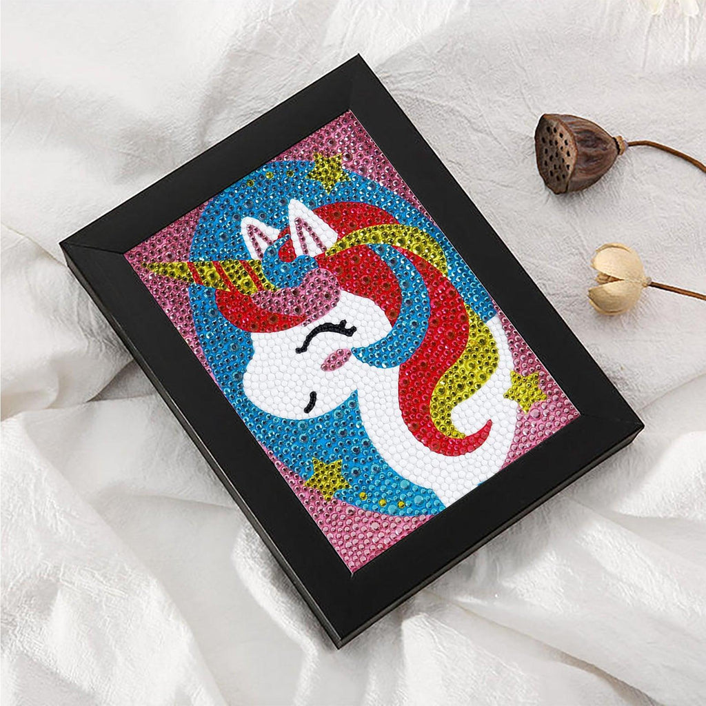 Crystal Rhinestone Full Diamond Painting - Unicorn - Hibah-Diamond?painting art studio