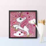 Crystal Rhinestone Full Diamond Painting - unicorn - Hibah-Diamond?painting art studio