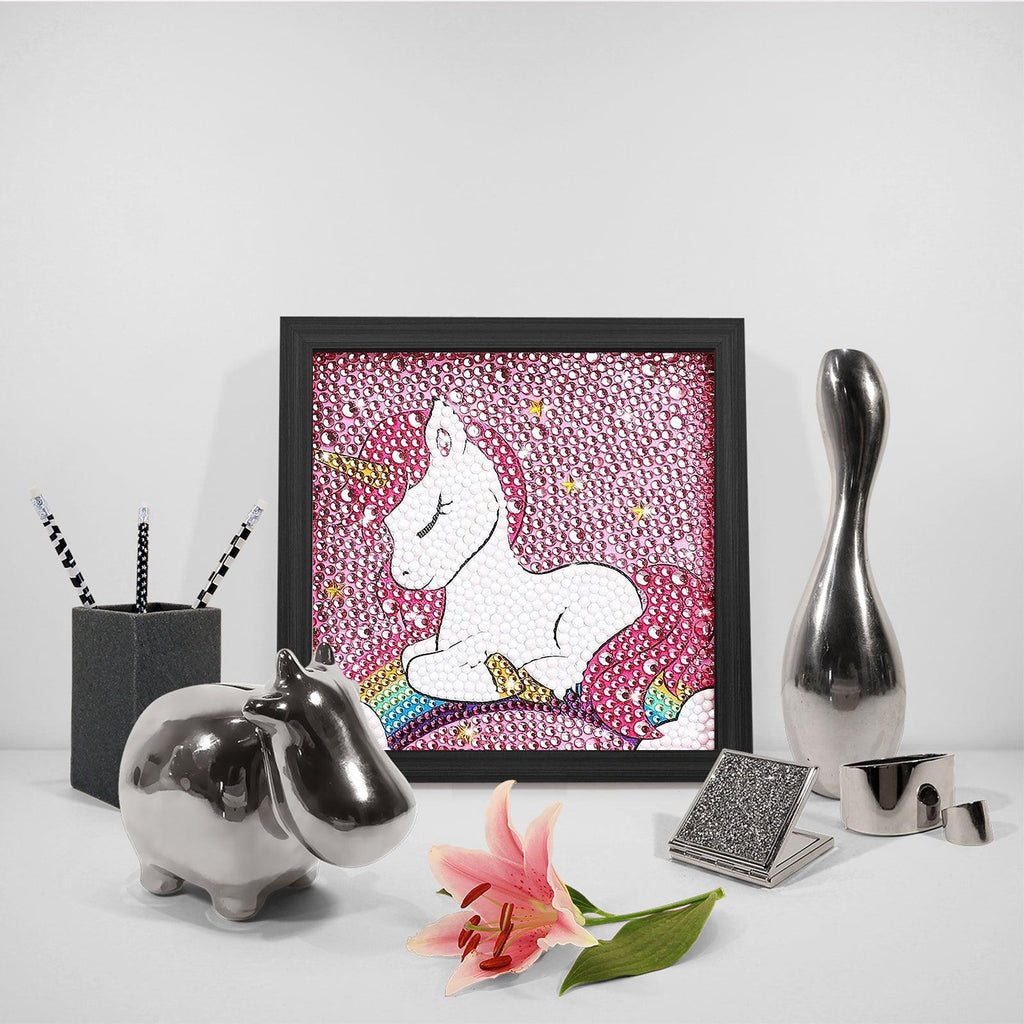 Crystal Rhinestone Full Diamond Painting - Unicorn - Hibah-Diamond?painting art studio