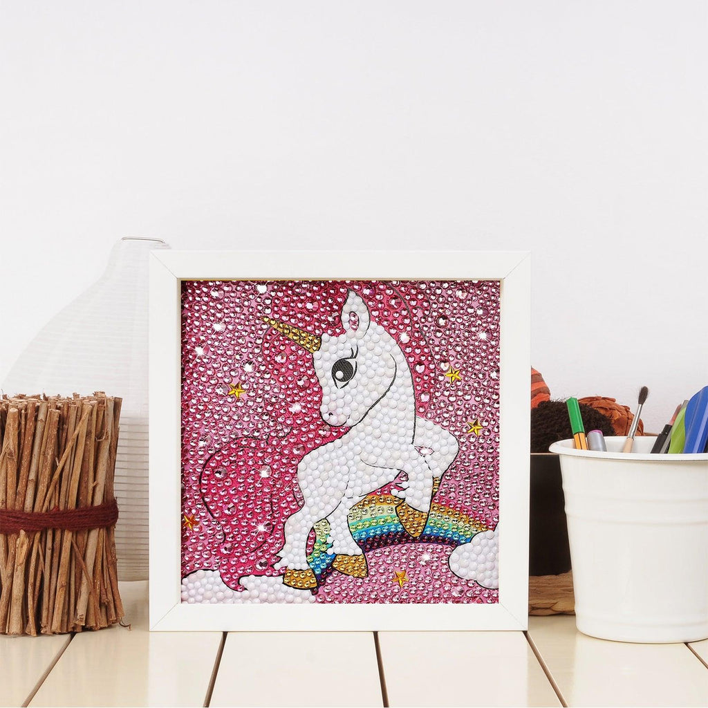 Crystal Rhinestone Full Diamond Painting - unicorn - Hibah-Diamond?painting art studio