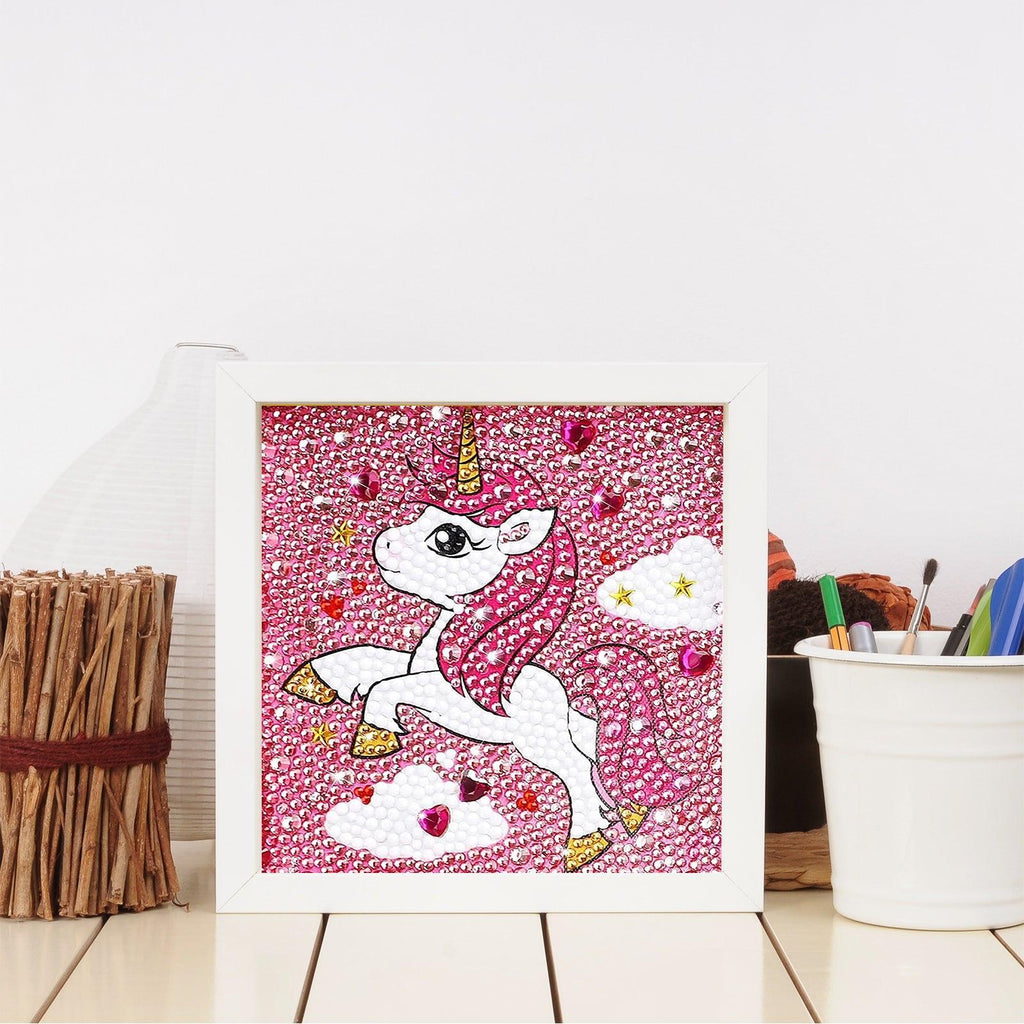 Crystal Rhinestone Full Diamond Painting - unicorn - Hibah-Diamond?painting art studio