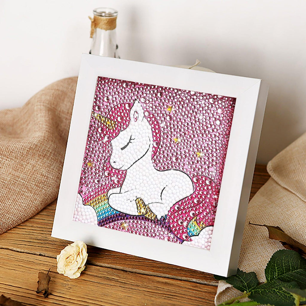 Crystal Rhinestone Full Diamond Painting - Unicorn - Hibah-Diamond?painting art studio
