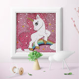 Crystal Rhinestone Full Diamond Painting - unicorn - Hibah-Diamond?painting art studio
